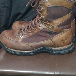 Danner Men's Brown/Tan Waterproof Leather Work Boots